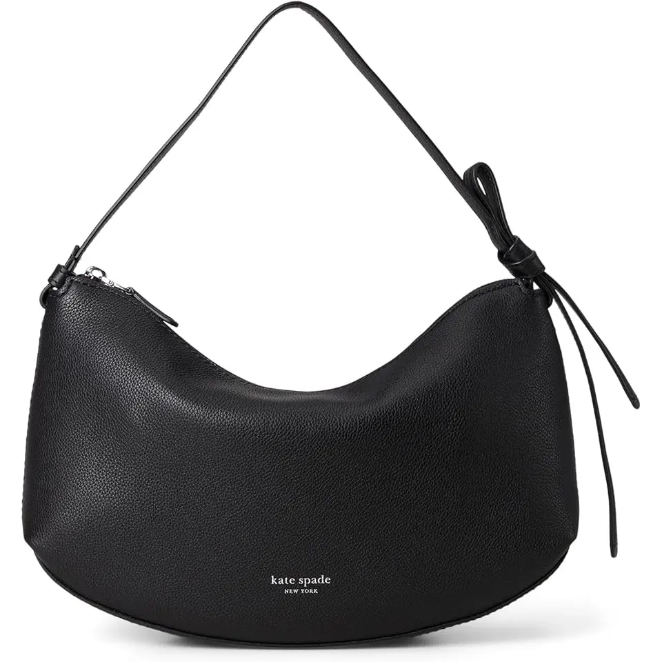 Loop Pebbled Leather Shoulder Bag