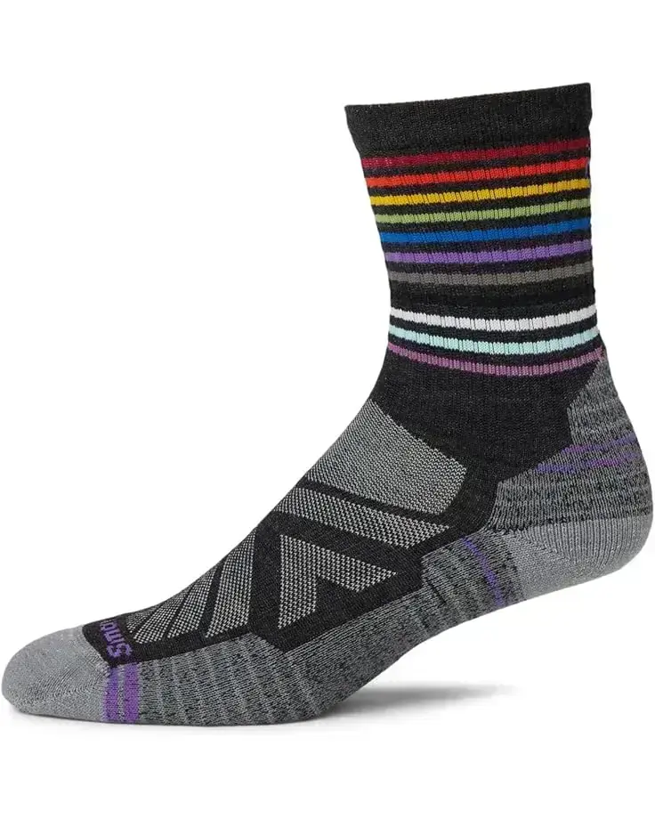 Unisex Smartwool Hike Light Cushion Pride Crew Socks