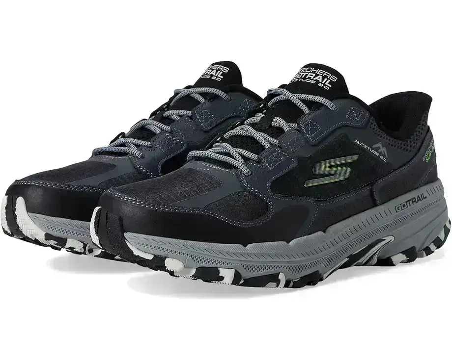 Men's SKECHERS Go Run Trail Skechers Hands Free Slip-ins Altitude 2.0
