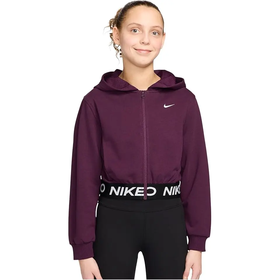 Pro Fleece Dri-FIT™ Full-Zip Hoodie (Little Kid/Big Kid)