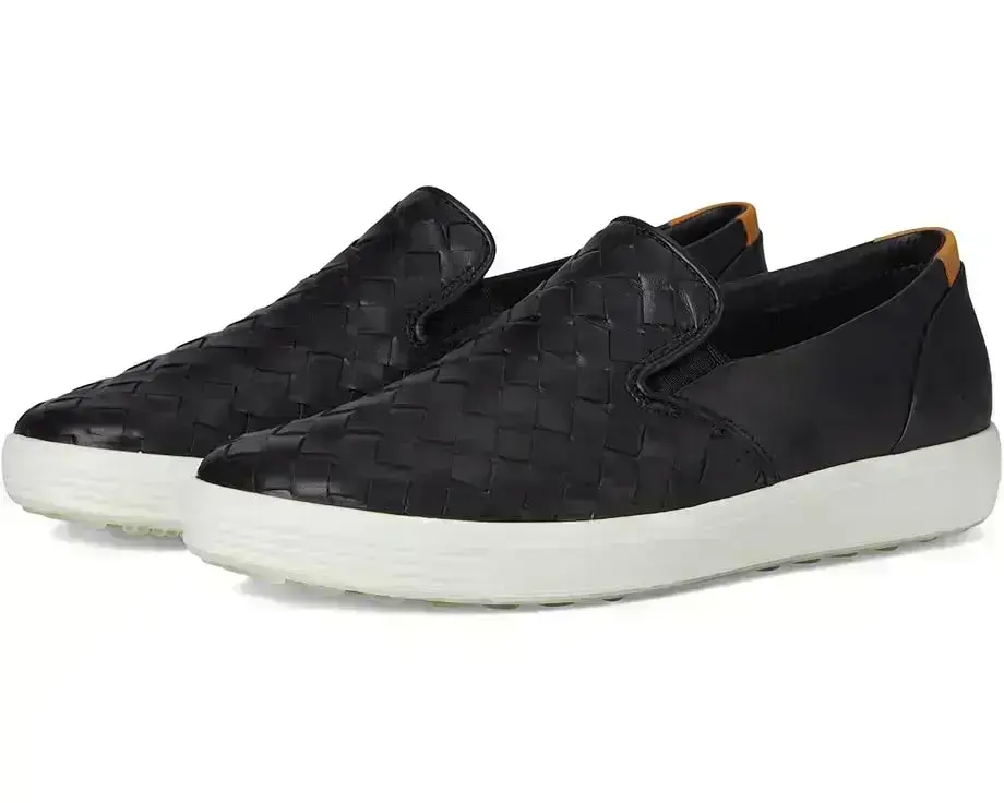 Women's ECCO Soft 7 Woven Slip-On 3.0 Sneaker
