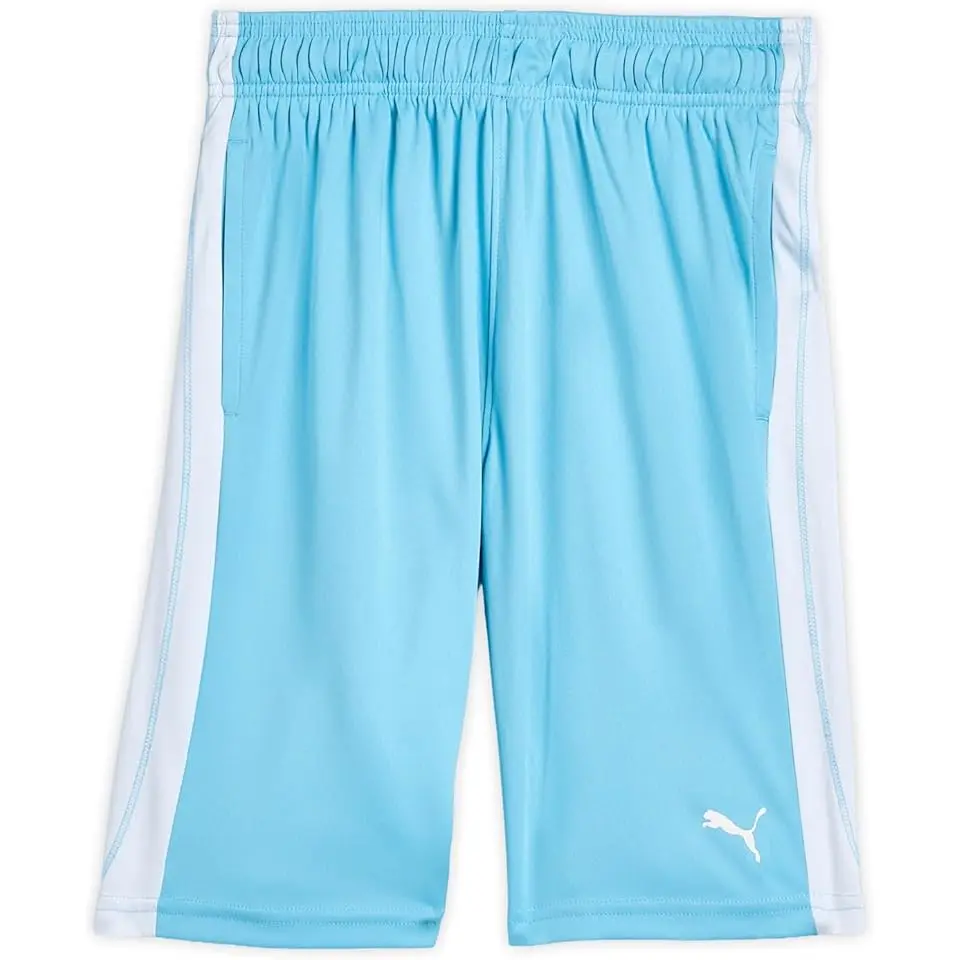 Active Essentials Interlock Form Stripe Shorts (Big Kid)