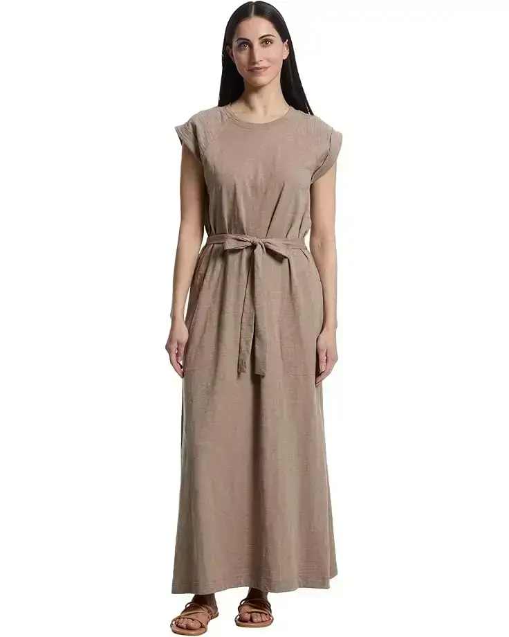 Saddle Sleeve Maxi Dress