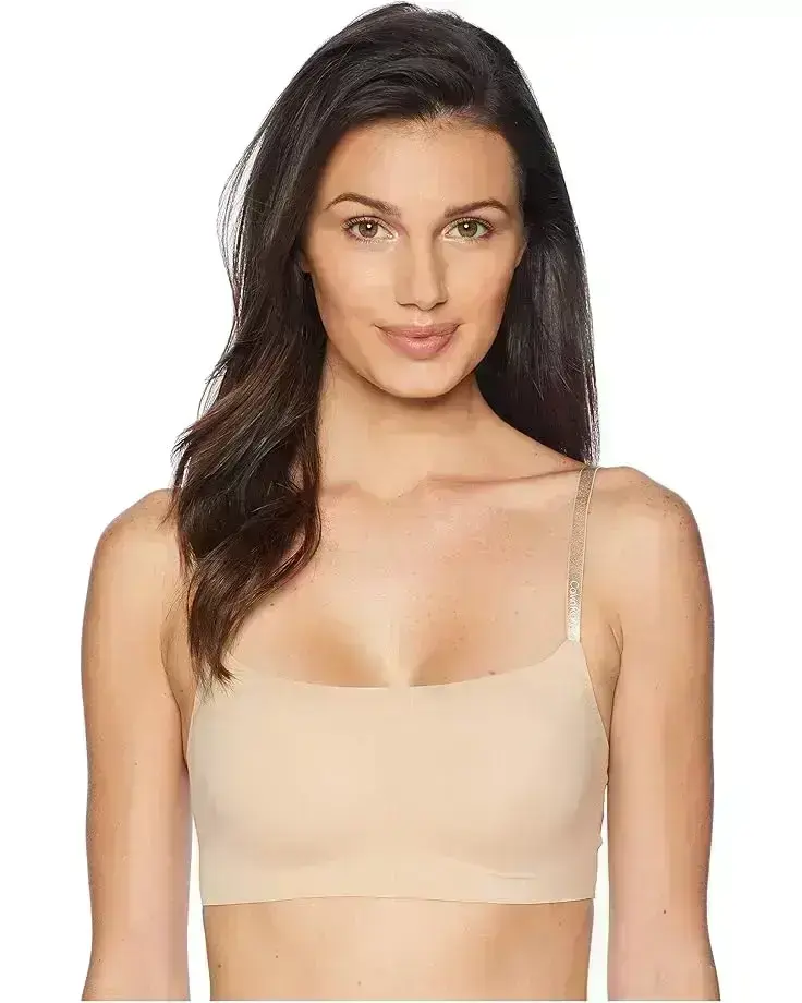 Women's Calvin Klein Underwear Invisibles Adjustable Strap Bralette