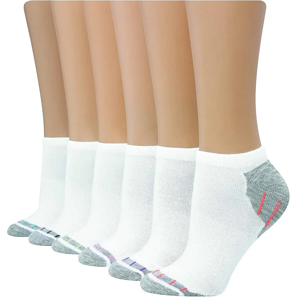 Women's 6-Pair Comfort Fit No Show Socks