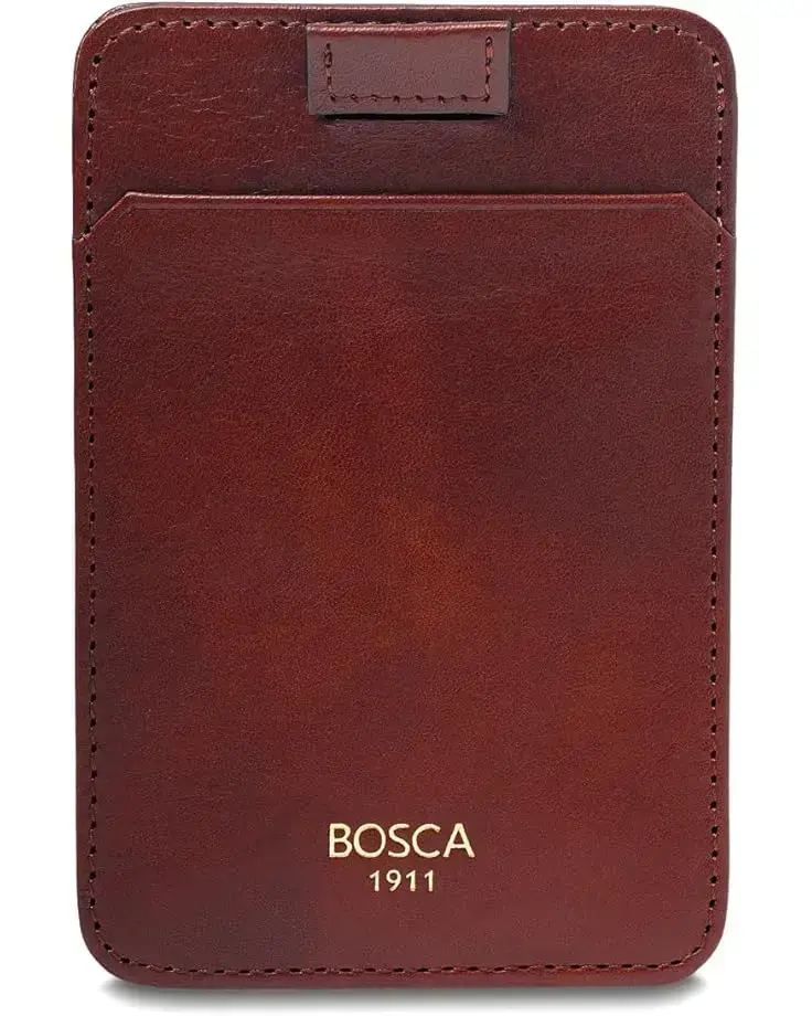 Men's Bosca Old Leather - Pull Tab Card Case