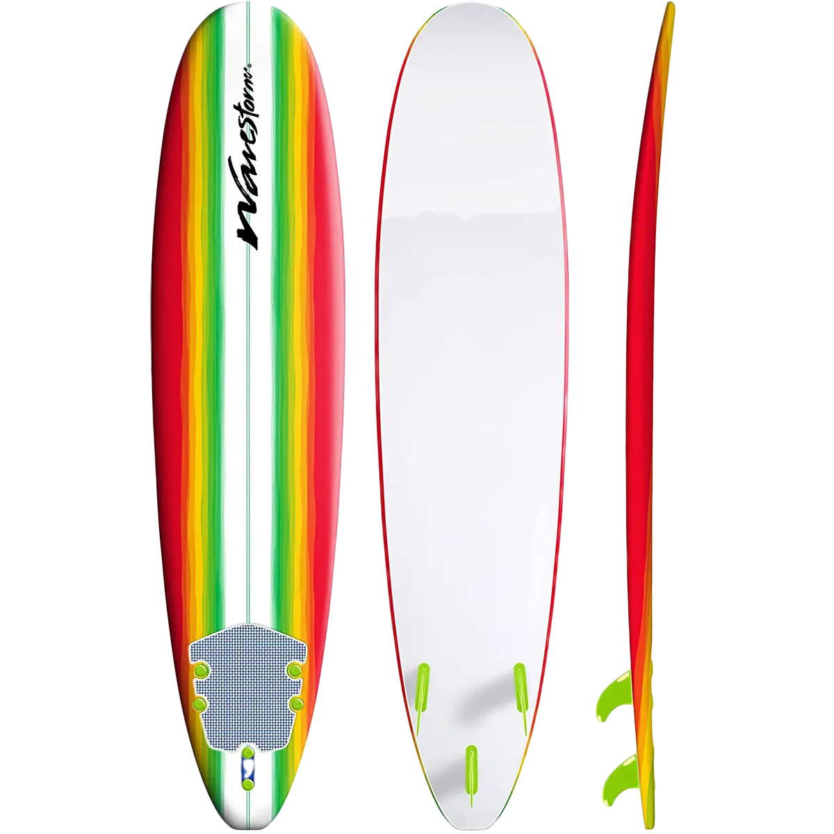 Wavestorm 8'0 Classic Surfboard with Leash