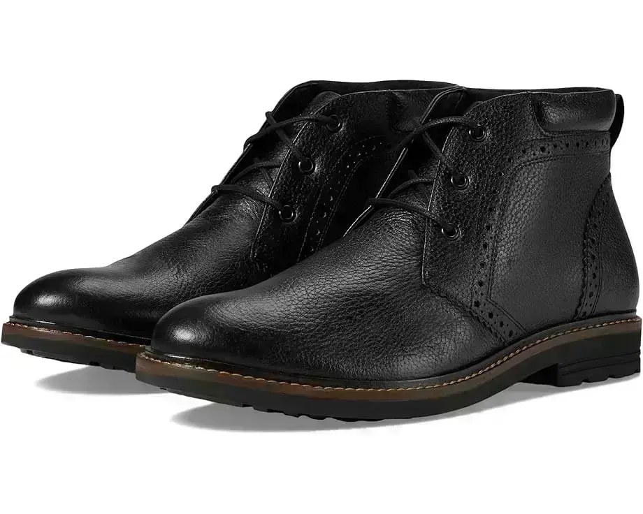 Men's Nunn Bush Ozark 2.0 Plain Toe Chukka Leather Boots
