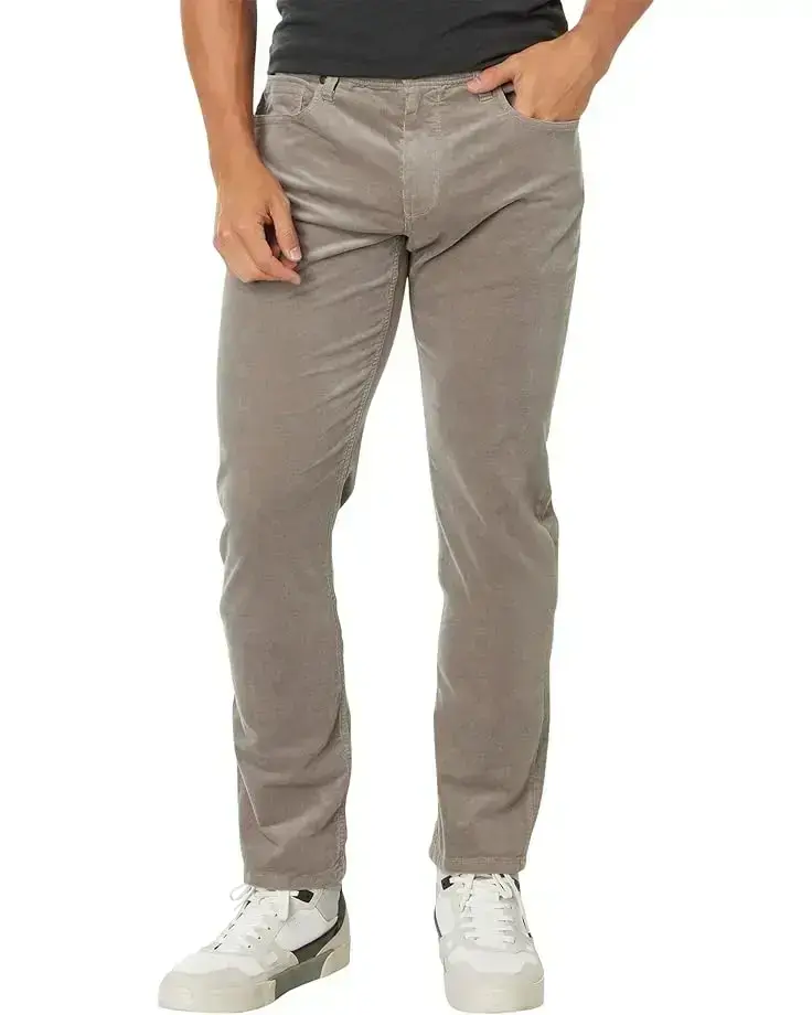 Men's Paige Ederal Slim Straight Fit Stretch Corduroy Pants