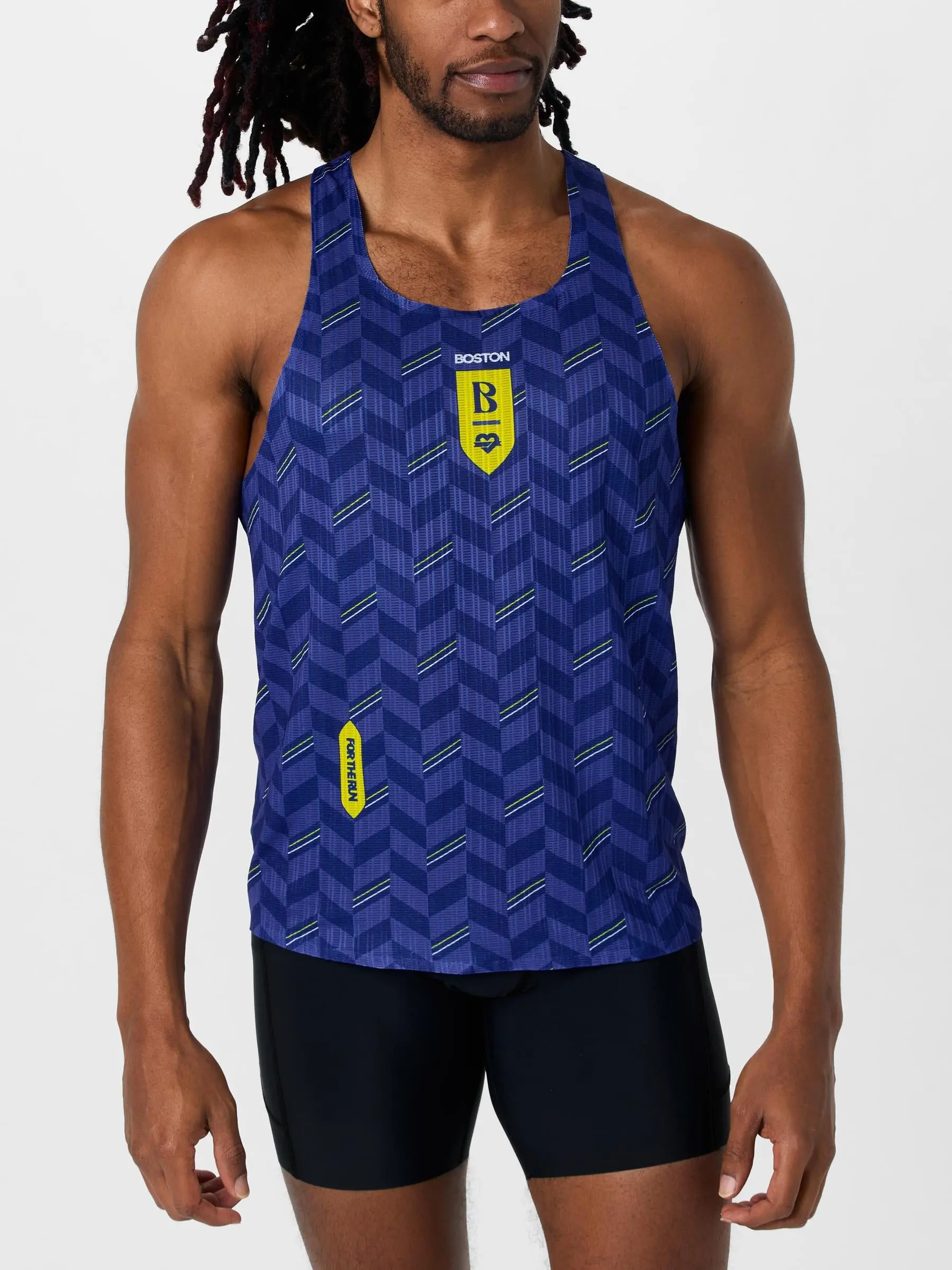 For The Run Men's Harper Boston 26 Singlet