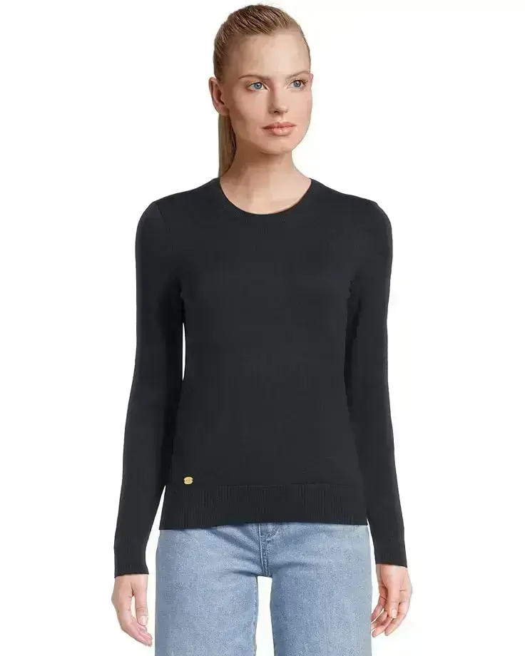 Women's Lauren Ralph Lauren Petite Cotton-Blend Sweater