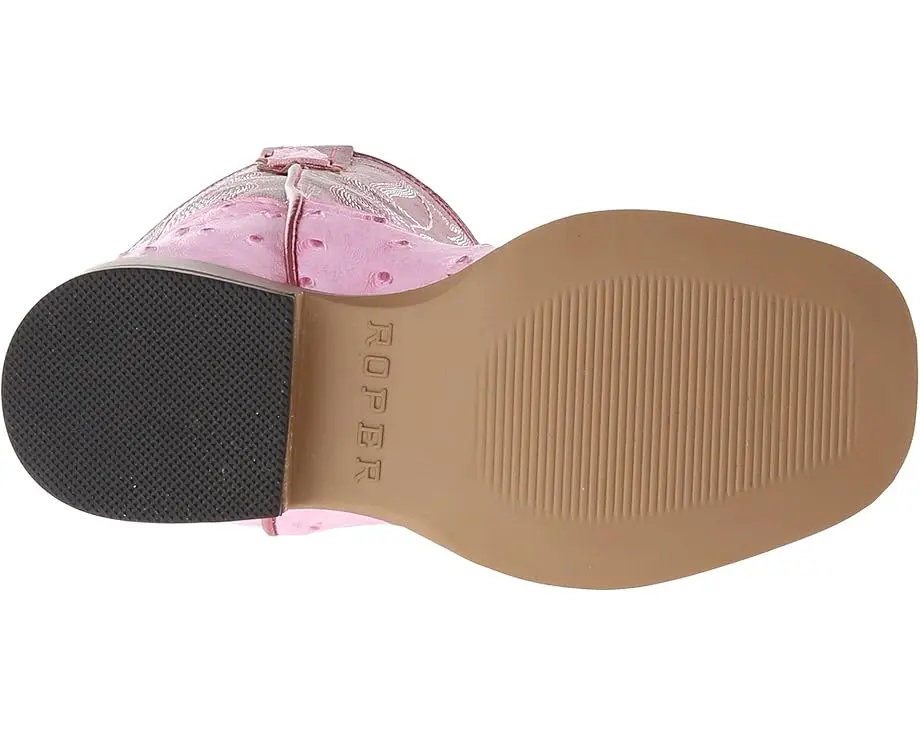 Square Toe Ostrich (Toddler/Little Kid)