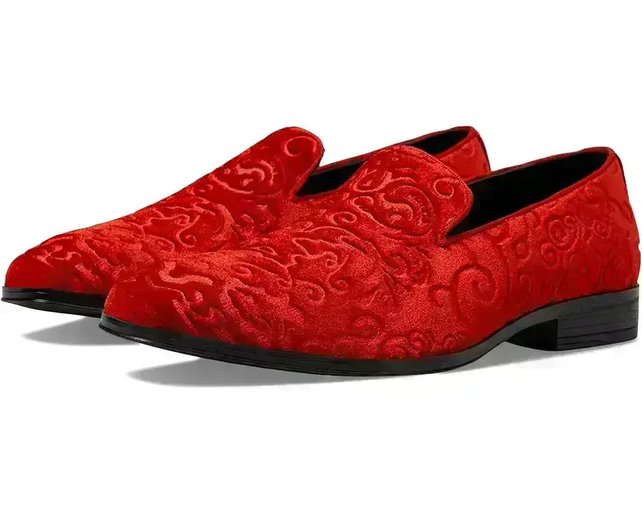 Men's Stacy Adams Saunders Velour Slip-On