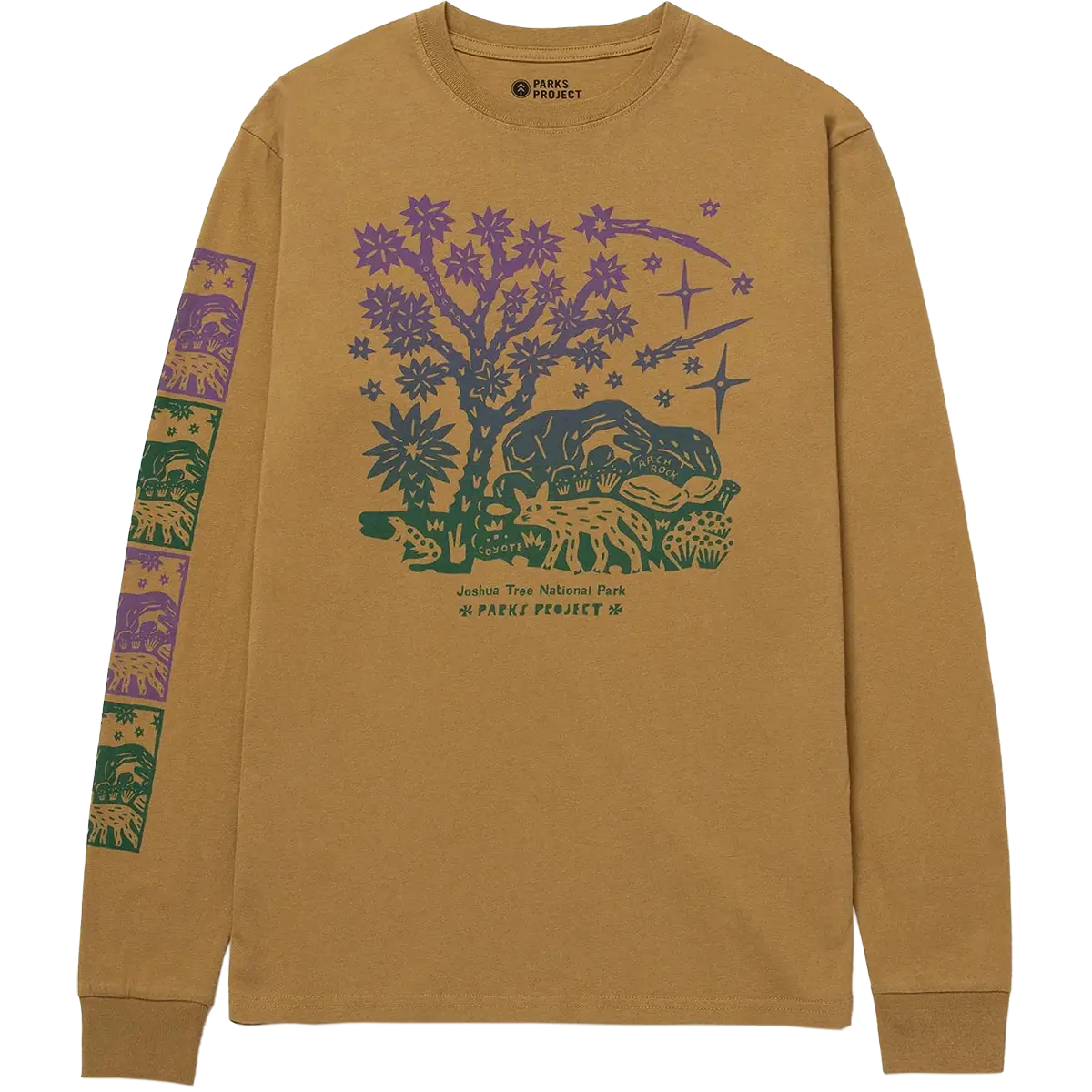 Joshua Tree Woodcut Long Sleeve Tee