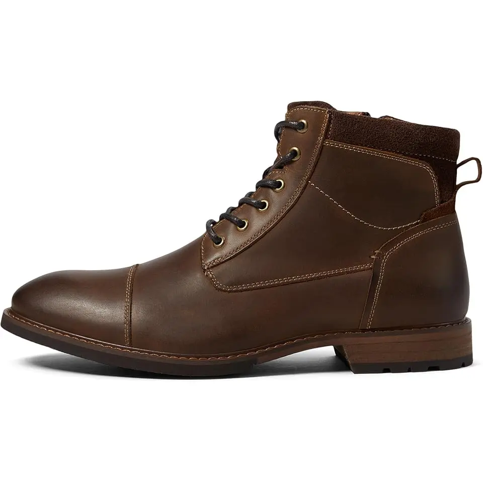 Lodge Cap Toe Lace-Up Boots