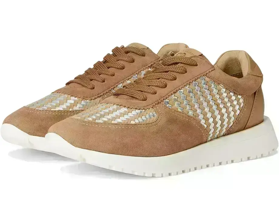Women's Lucky Brand Deva Woven Leather Sneaker