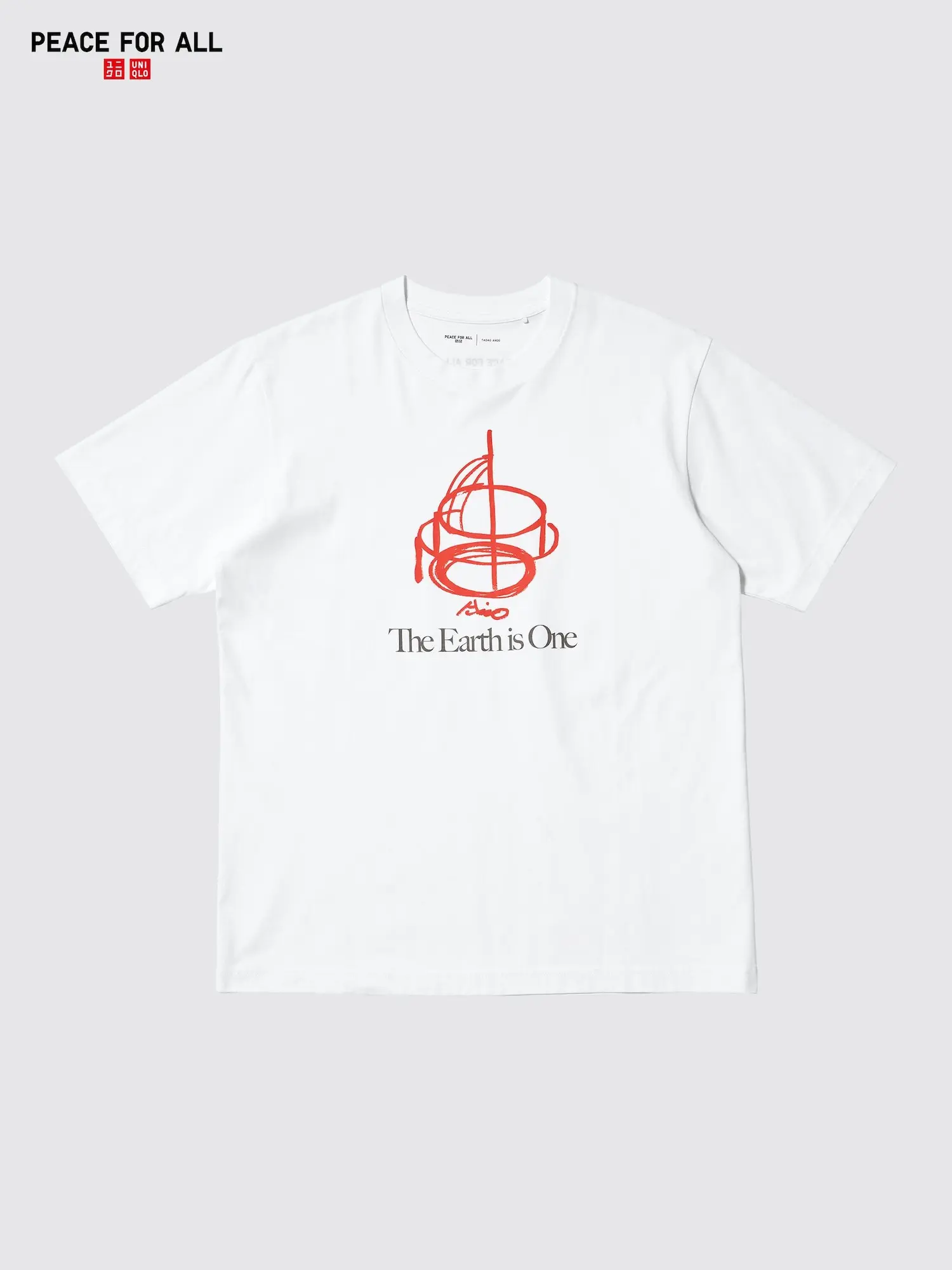 Peace For All Graphic T-Shirt | Tadao Ando