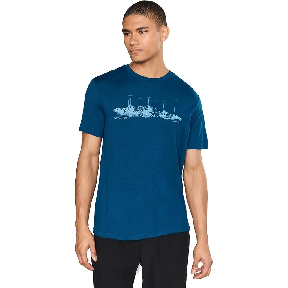 Merino 150 Tech Lite Short Sleeve Tee The Peaks