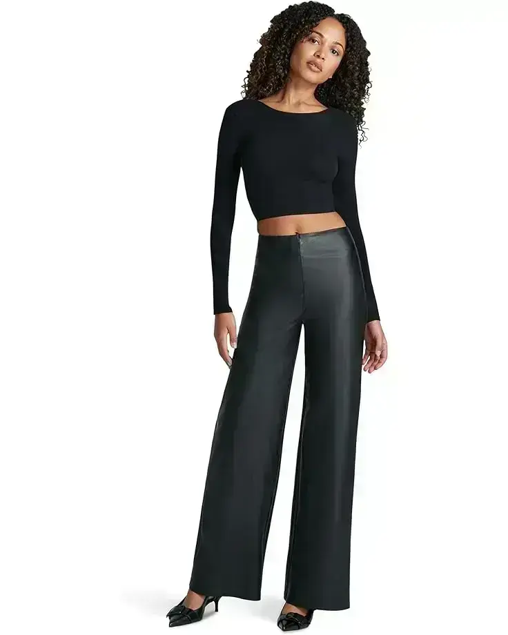Women's Commando Faux Leather Wide Leg Pants