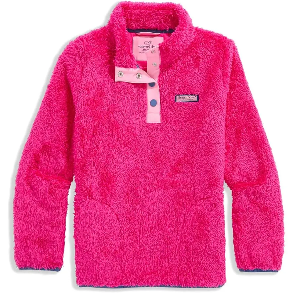Teddy Snap Placket Pull-Over (Toddler/Little Kid/Big Kid)