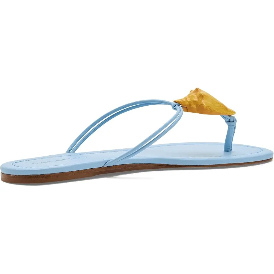 Shell Flat Sandals