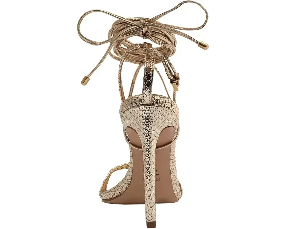 Women's Schutz Vikki Metallic Leather Sandal