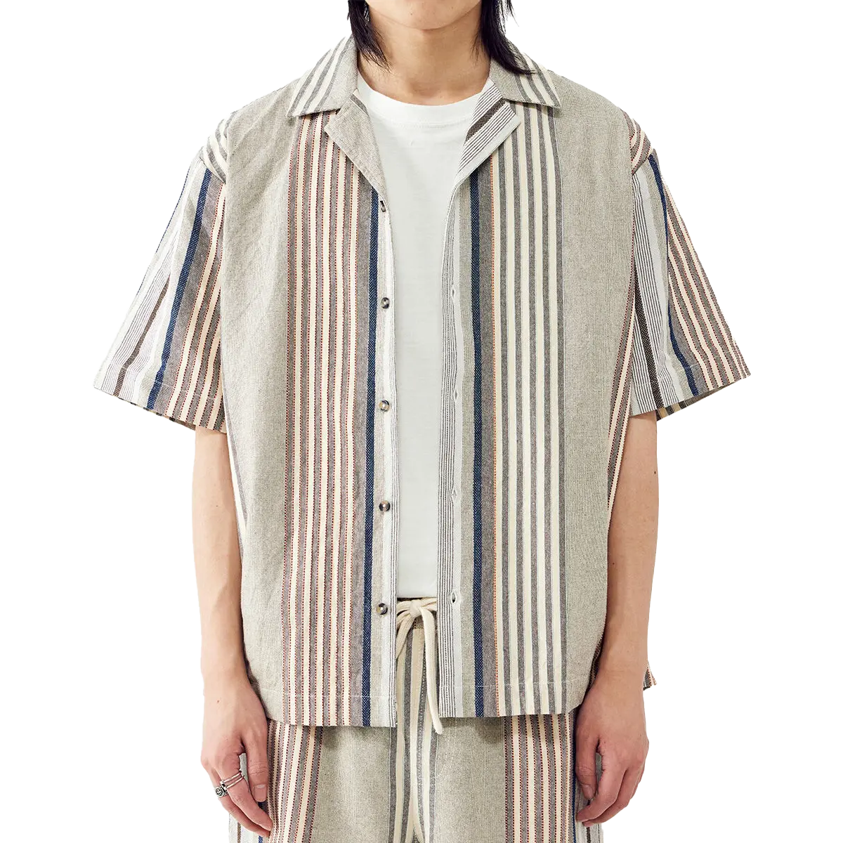 Men's Stripe Revere Shirt