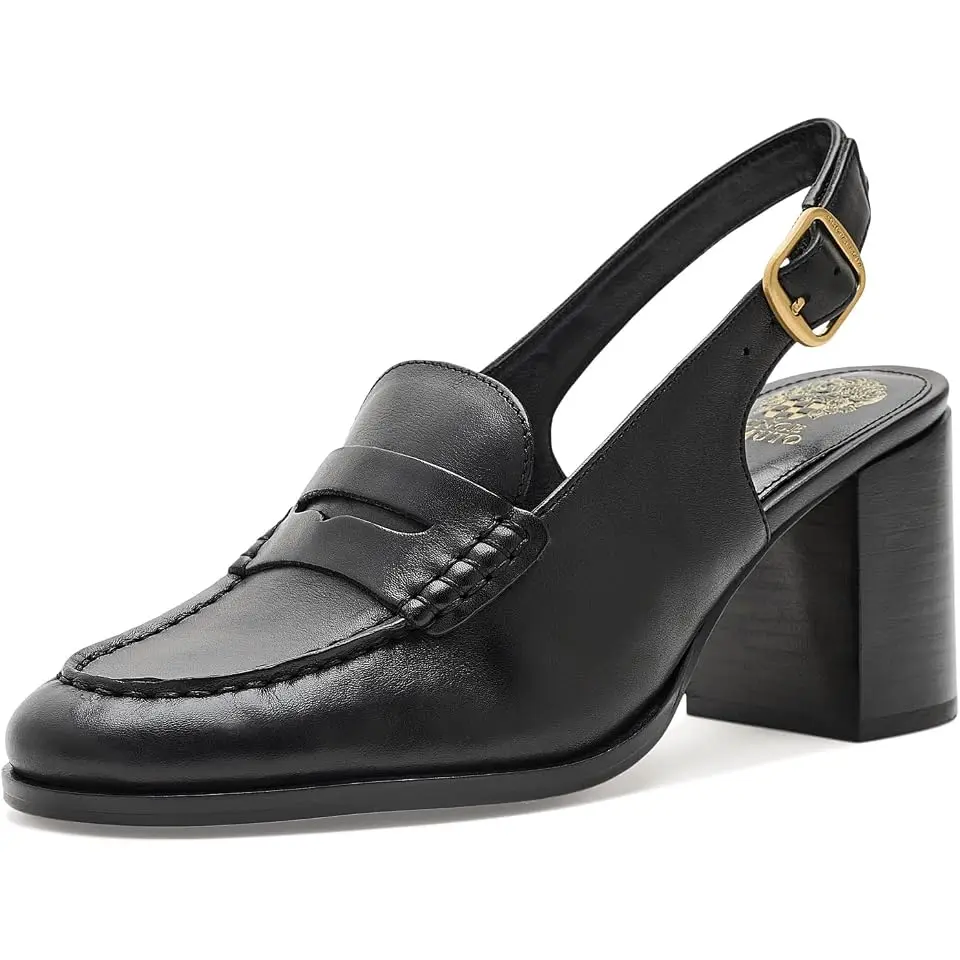 Grinie High Heel Slingback Loafers