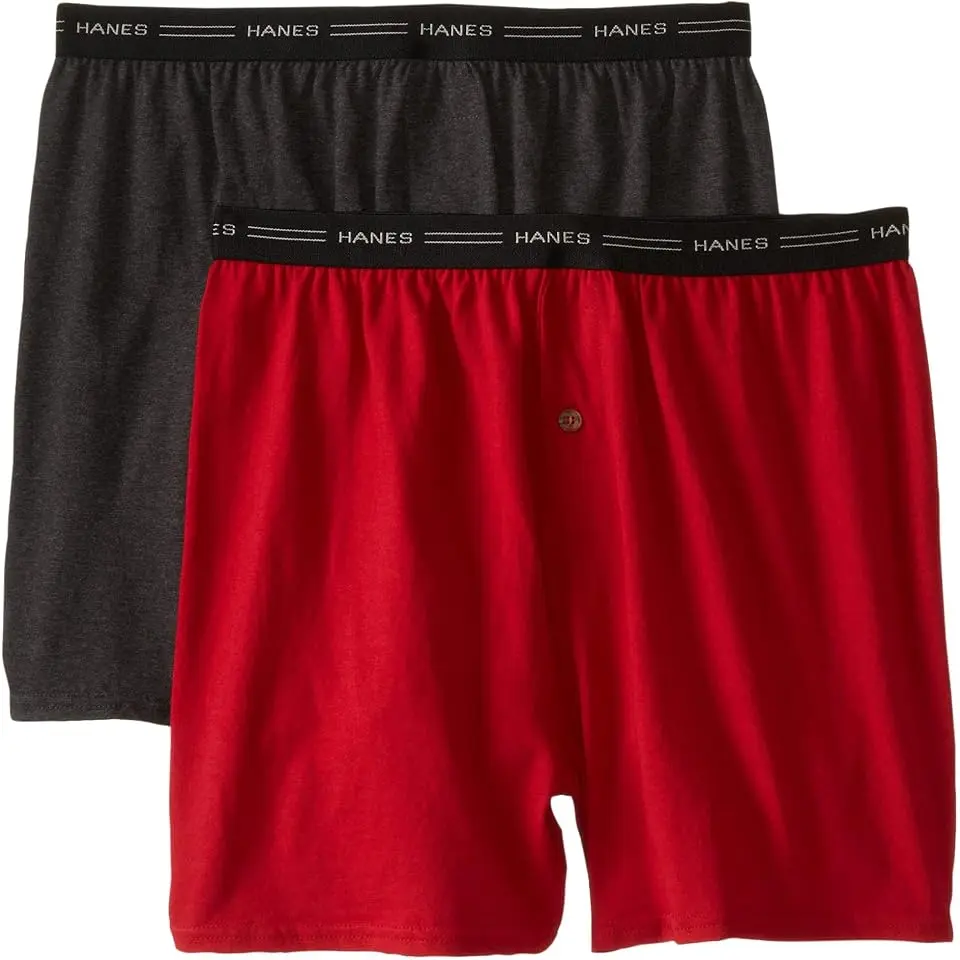 Exposed Waistband Knit Boxer-Multiple Packs Available