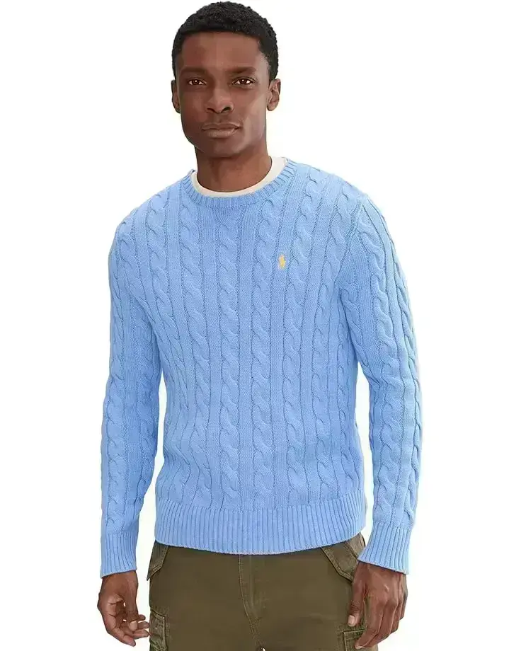 Men's Polo Ralph Lauren Cable-Knit Cotton Sweater