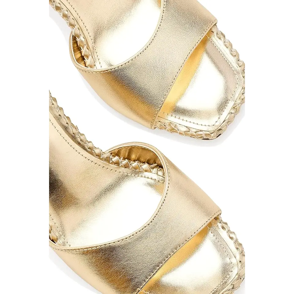 Emmla Stitched Mule Sandals
