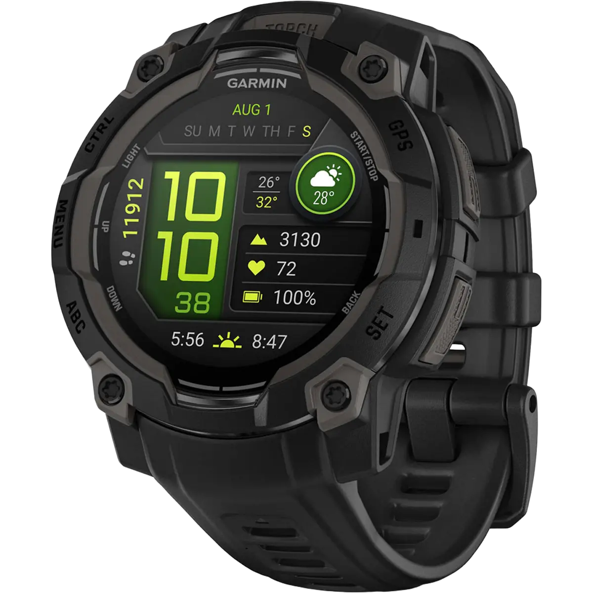 Instinct 3 45mm AMOLED Black