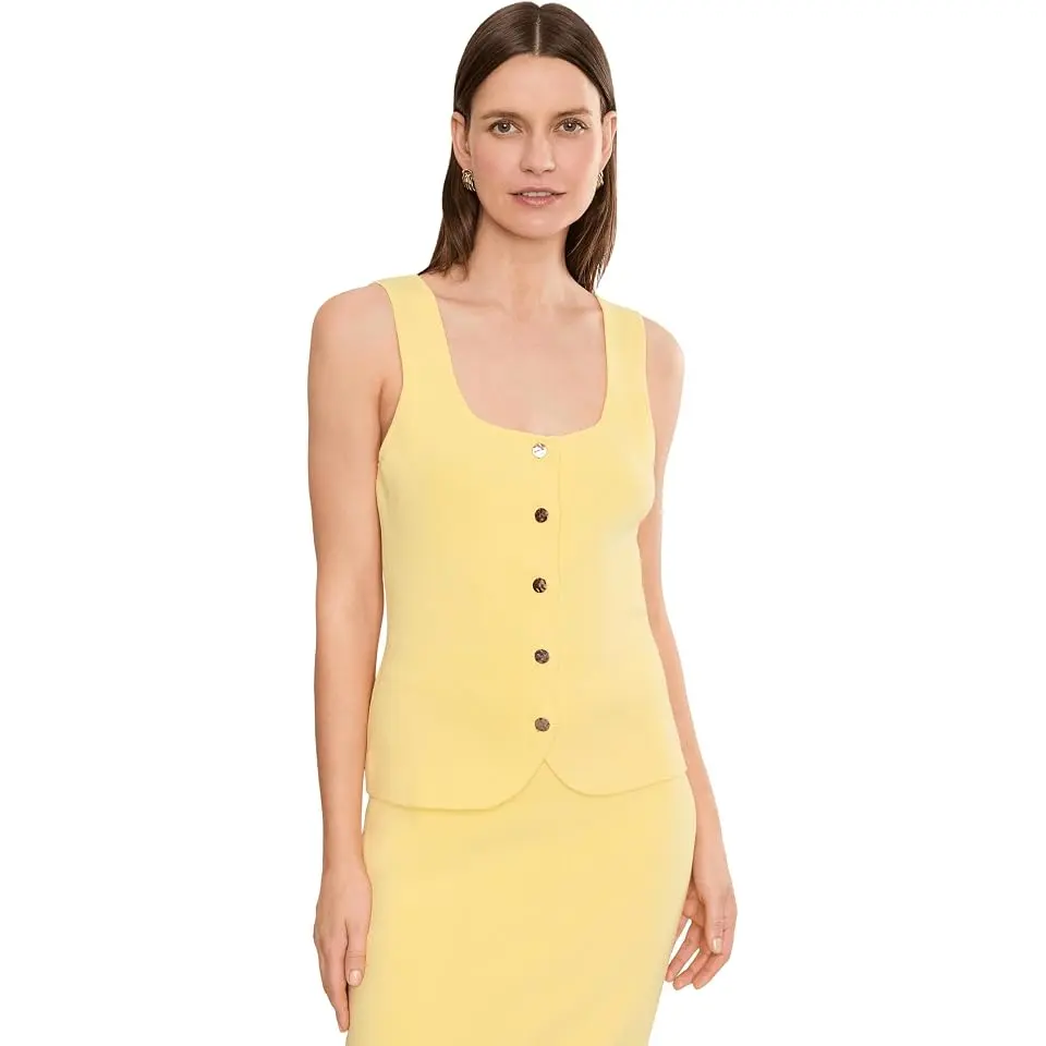Maria Button Front Corset Top