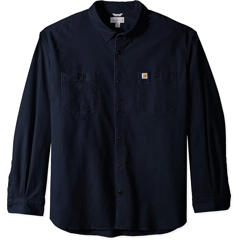 Big & Tall Rugged Flex Rigby Long Sleeve Work Shirt