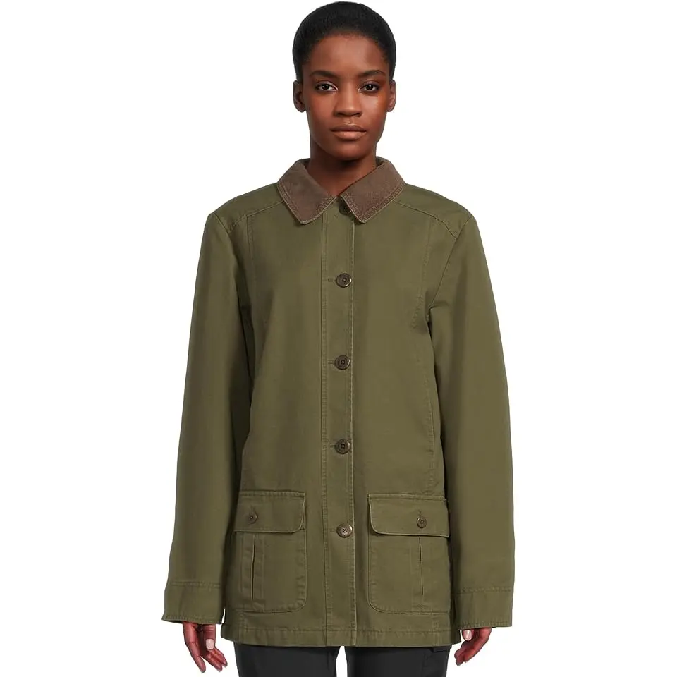 Adirondack Barn Coat Flannel-Lined