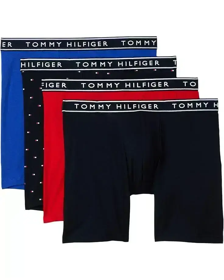 Cotton Stretch 4-Pack Boxer Brief