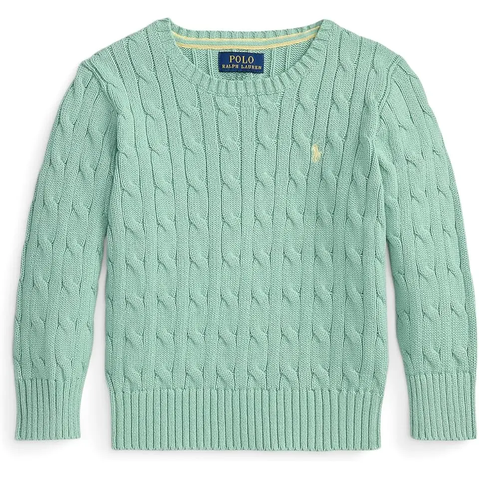 Cable-Knit Cotton Sweater (Toddler/Little Kid/Big Kid)