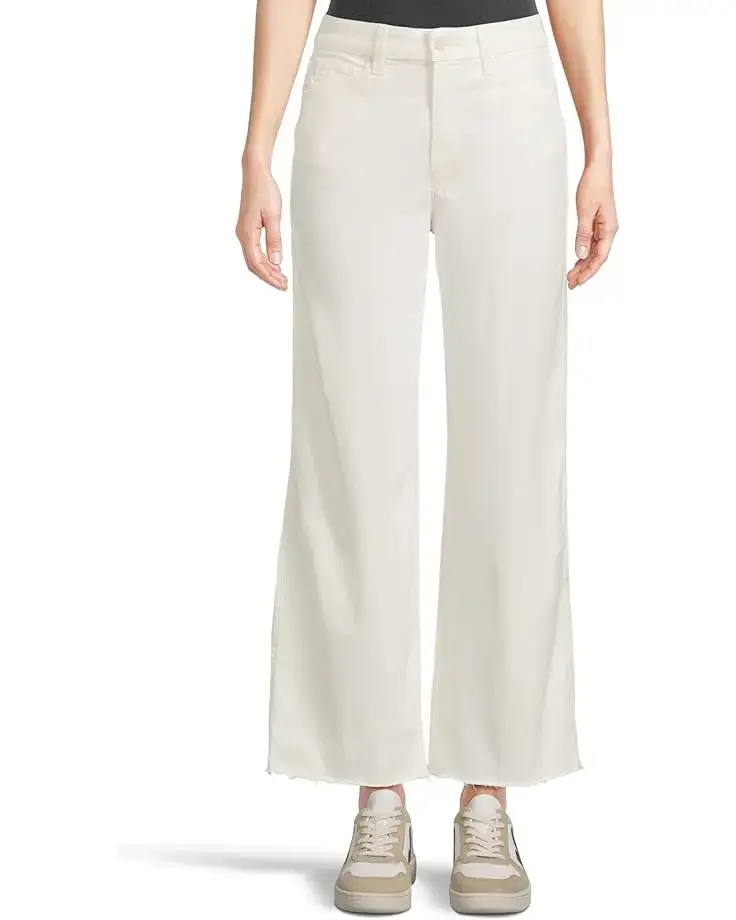 Women's Paige Anessa Petite Raw Hem in Tonal Ecru