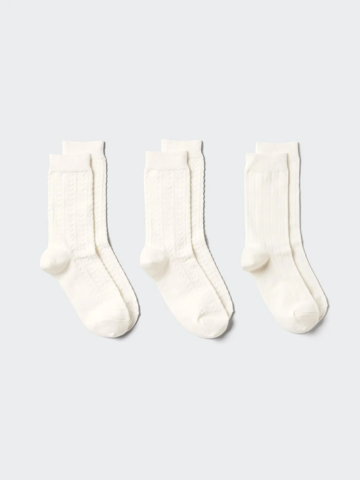 Lace Knit Socks | 3 Pairs
