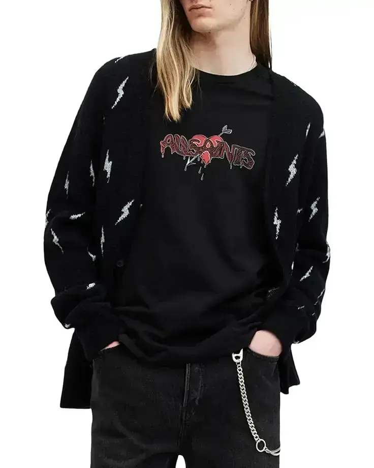 Men's AllSaints Bereft Short Sleeve Crew