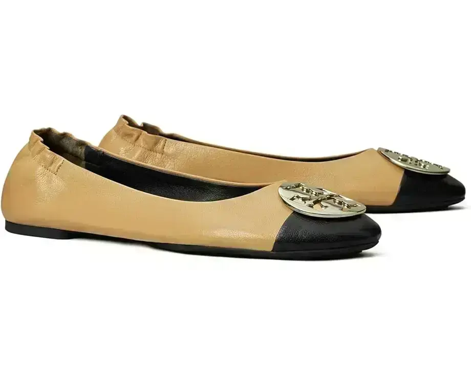 Women's Tory Burch Claire Cap-Toe Ballet