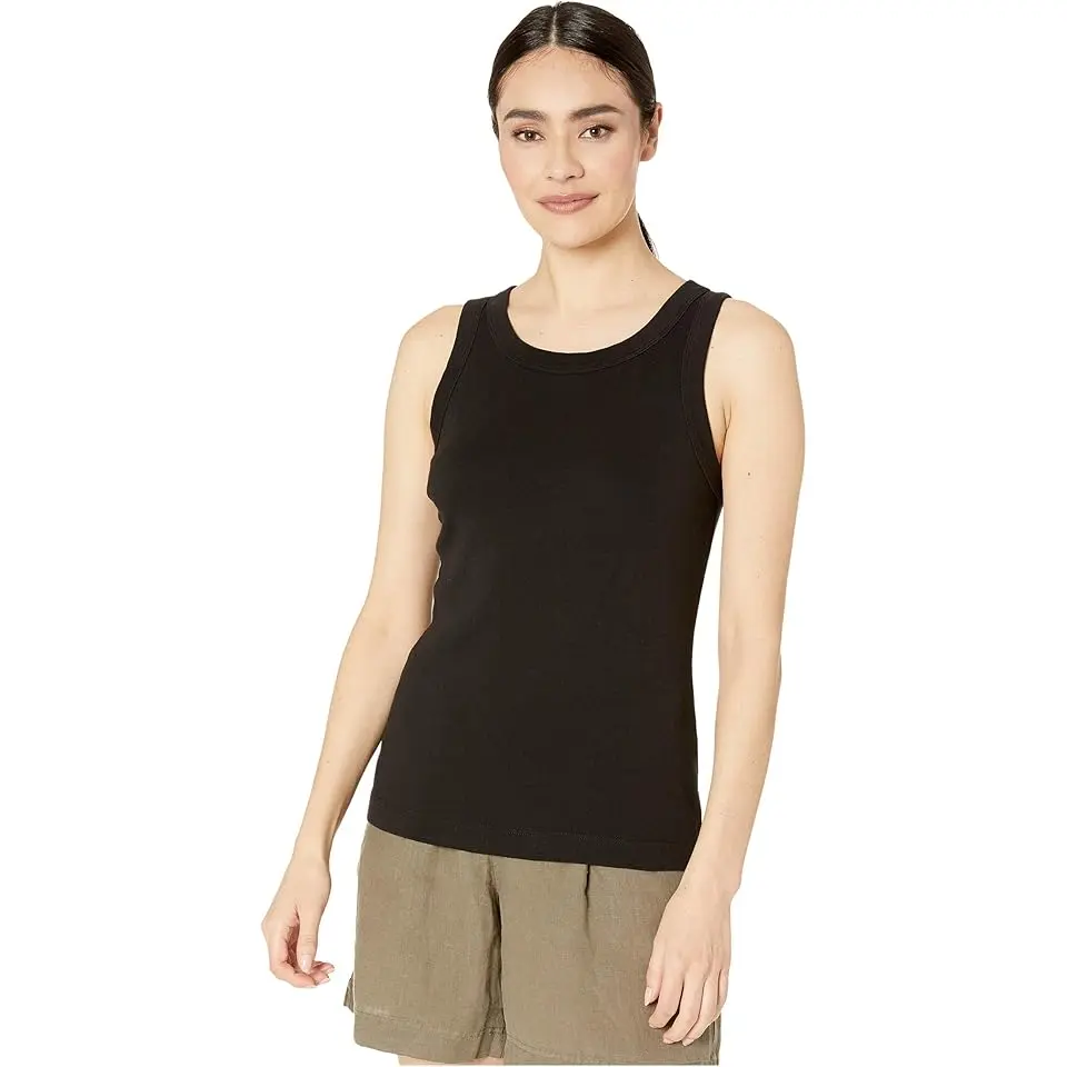 Paloma 1x1 Cotton Wide Binding Tank Top