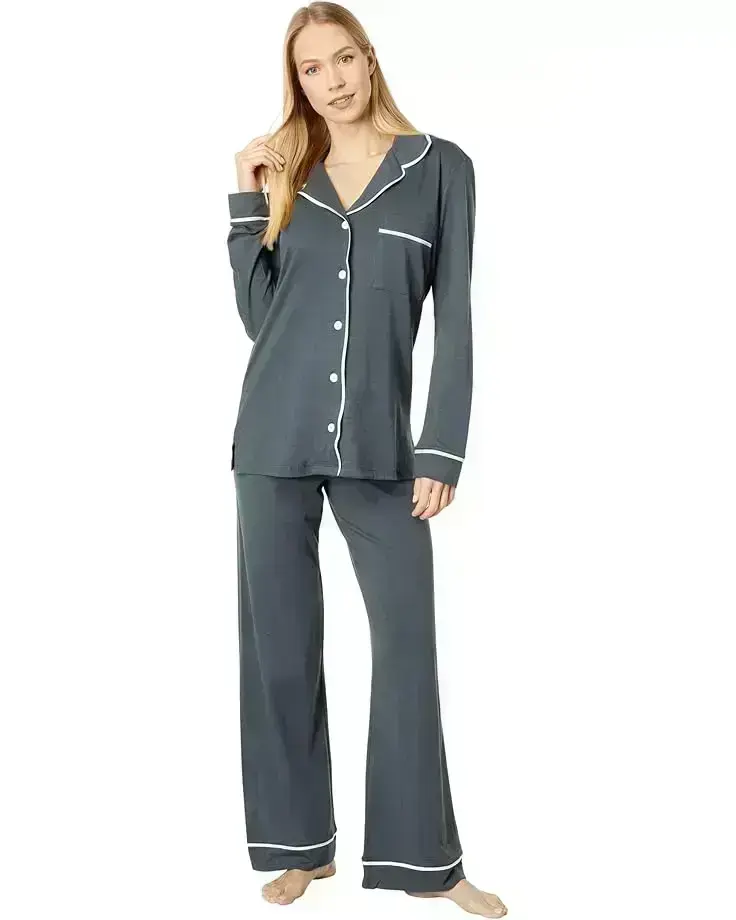 Women's Cosabella Bella Relaxed Long Sleeve Top Pants Set