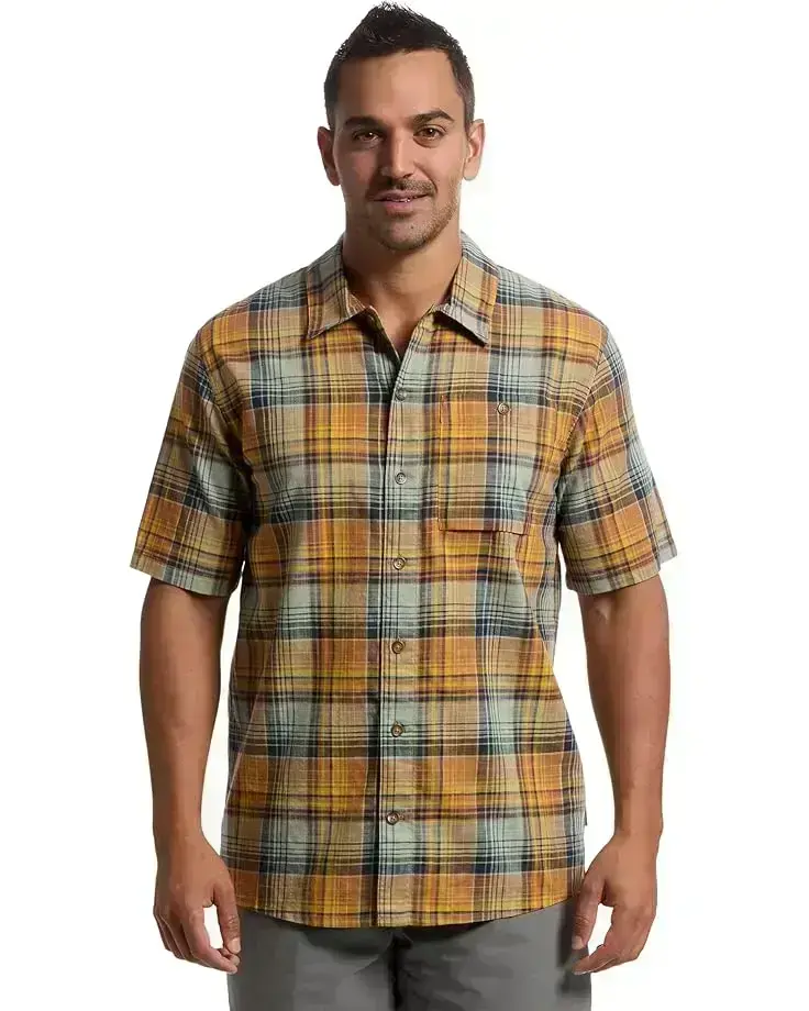 Men's Royal Robbins Redwood Plaid Short Sleeve