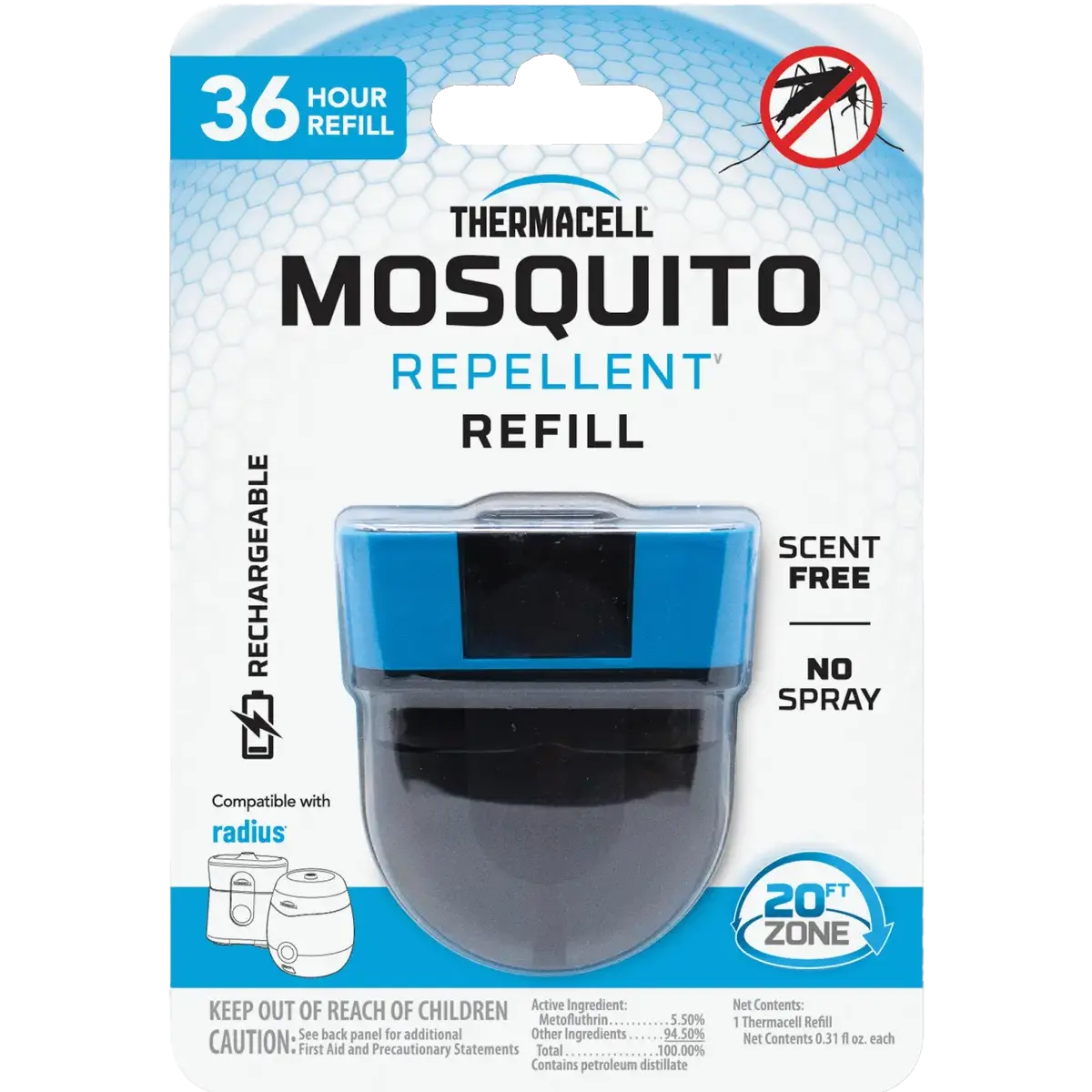 Rechargeable Mosquito Repellent Refill