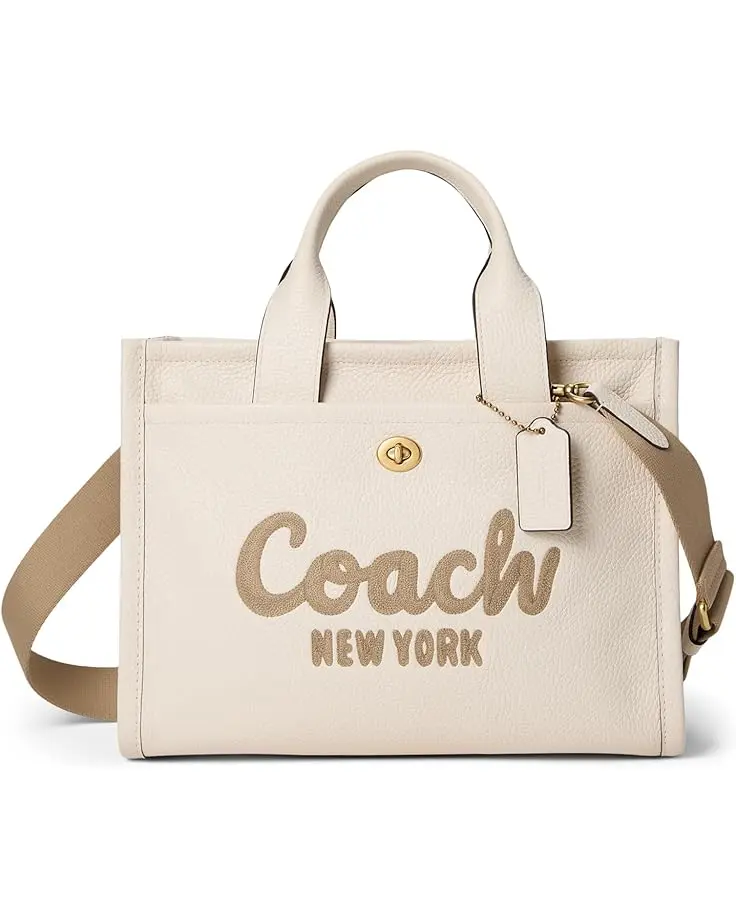 Women's COACH Bubble Leather Cargo Tote