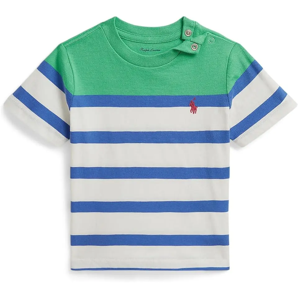 Striped Cotton Jersey Tee (Infant)