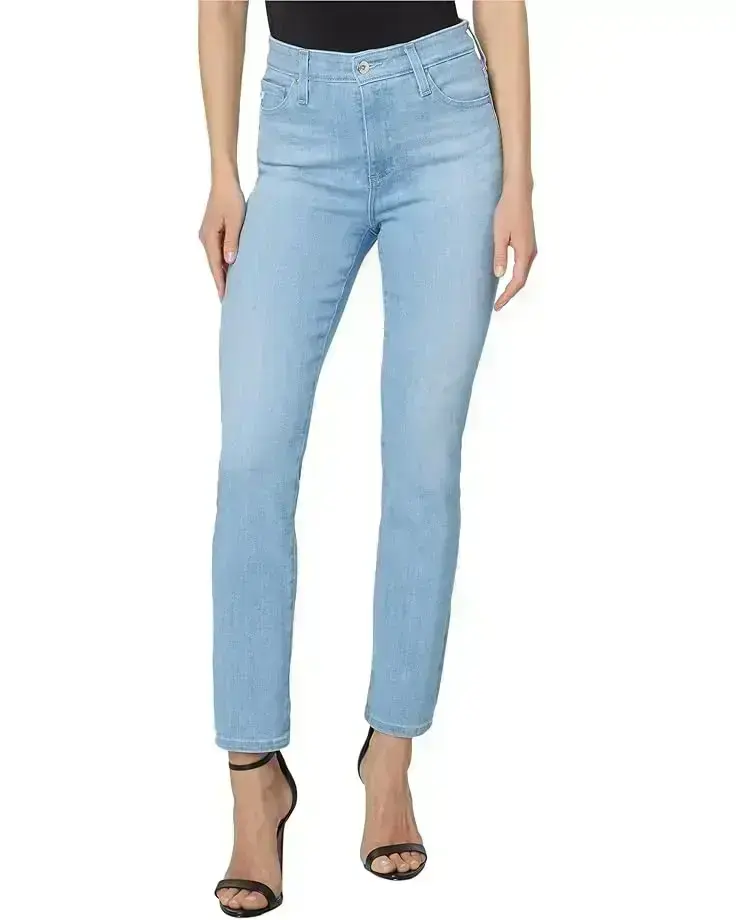 Women's AG Jeans Mari High Rise Slim Straight Crop Jeans
