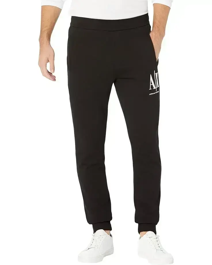 Men's Armani Exchange Icon Cotton Pants w/ Embroidered Logo