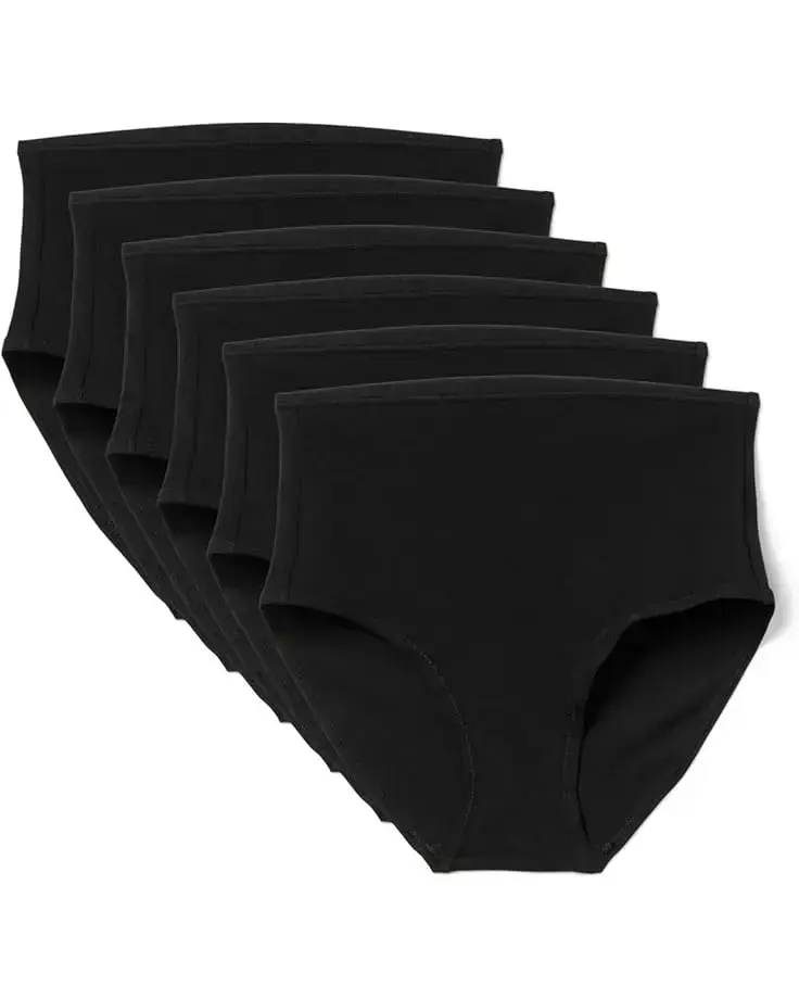 Women's PACT High Cut Brief 6-Pack